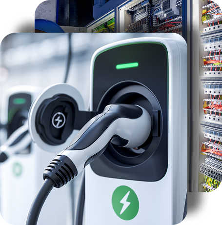 Borne de recharge électrique